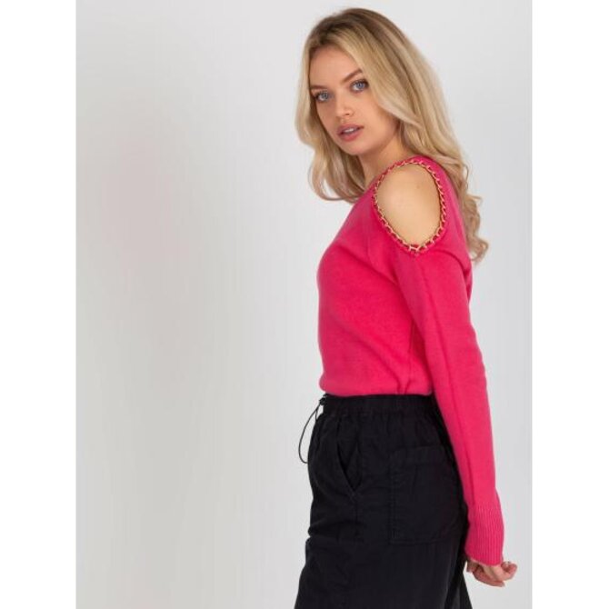 Bežová krátká vesta s knoflíky SUBLEVEL Růžová, Univerzální