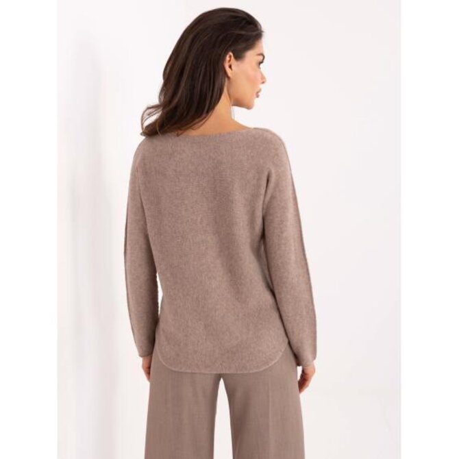 Námořnicky modrý dámský svetr s aplikacemi Vícebarevný, Univerzální