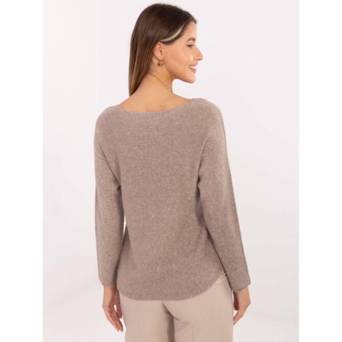 Fango brokátový elegantní svetr RUE PARIS Vícebarevný, Univerzální