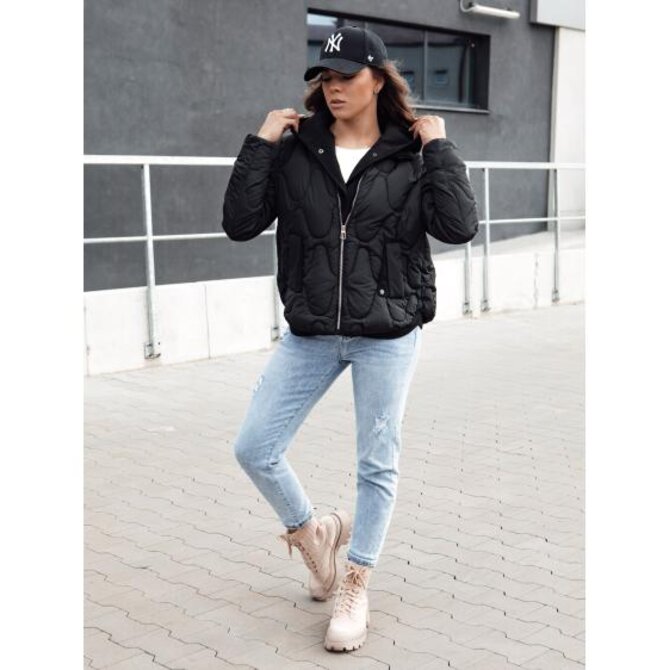 Dámská zimní bunda WINDGLAM černá Černá, XXL