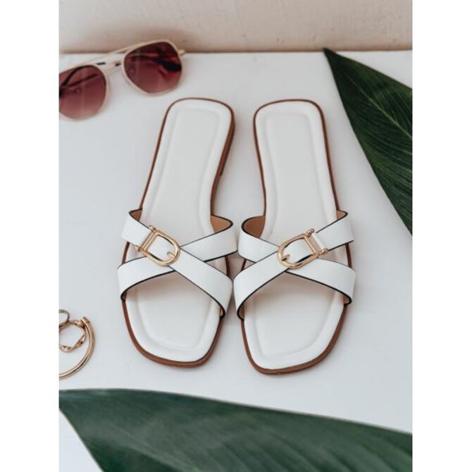 Dámské žabky BELICCA bílé Bílá, 39