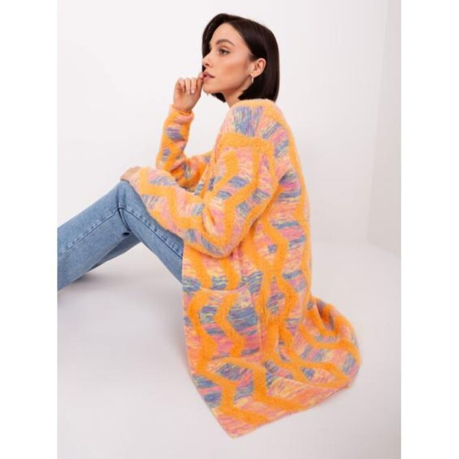 Dámský svetr AMIRA oranžový Oranžová, Univerzální