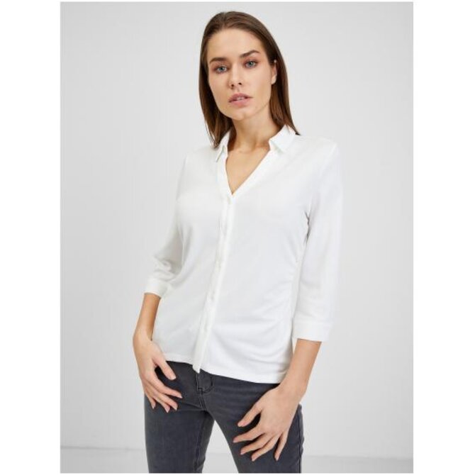 Bílá dámská halenka Bílá, 34