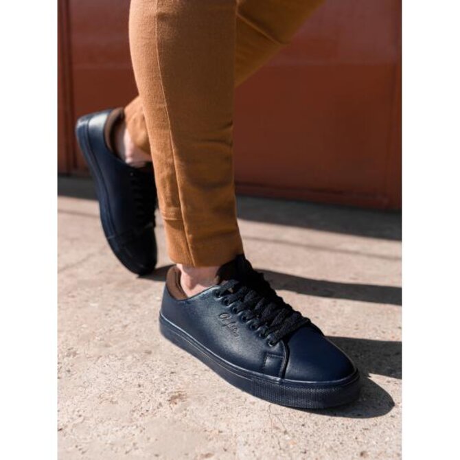 Pánské boty - tmavě modré T333 Námořnická modrá, 40