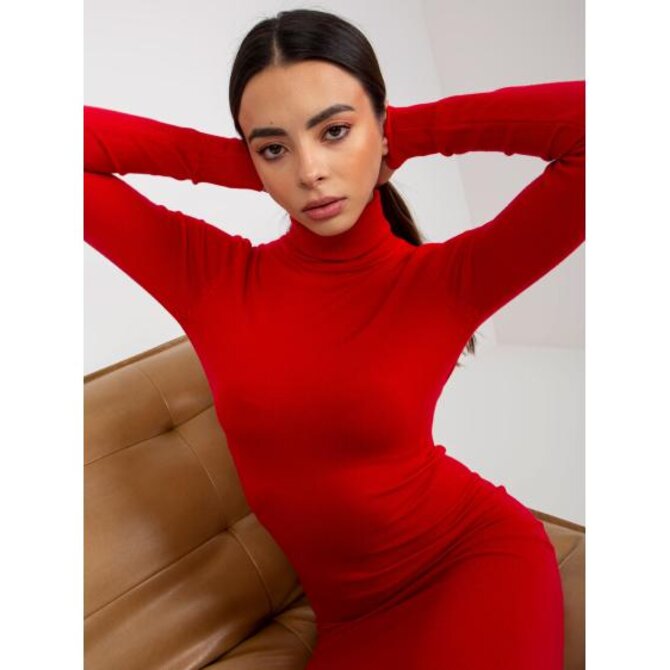 Dámské šaty FIT červené Červená, L/XL