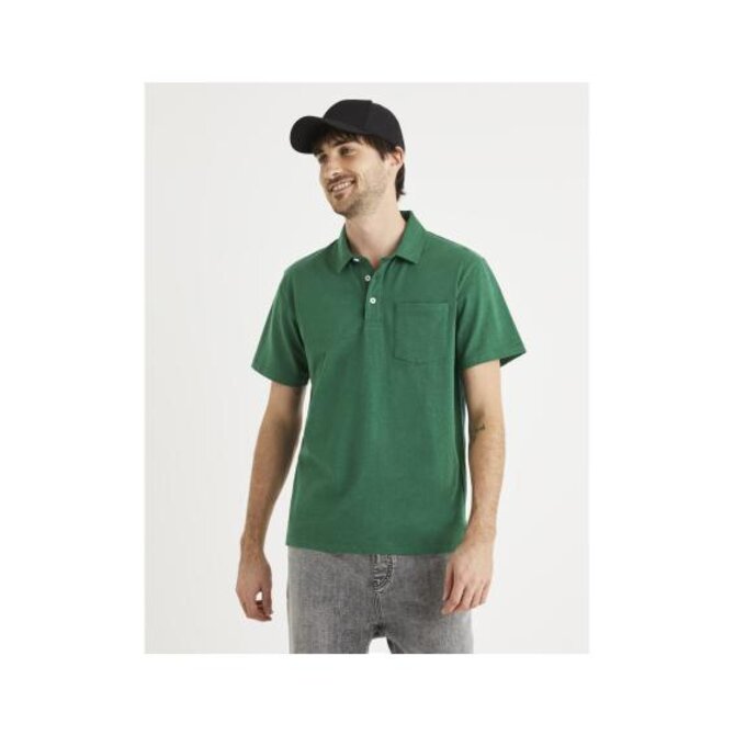 Bavlněné polo tričko Tepolin Zelená, S