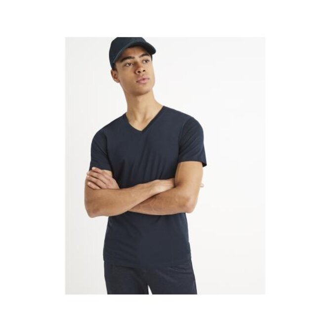 Bavlněné tričko Neuniv Modrá, S