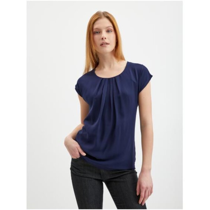 Tmavě modrá dámská halenka ORSAY XS Modrá, S