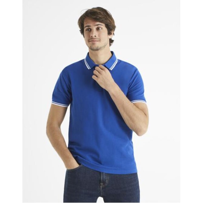 Polo tričko Beline Modrá, S