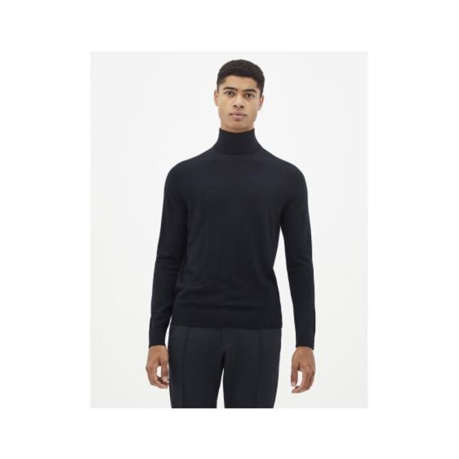 Pletený rolák Menos Modrá, L