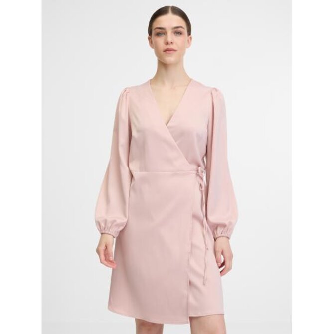 Světle růžové dámské šaty Růžová, 38