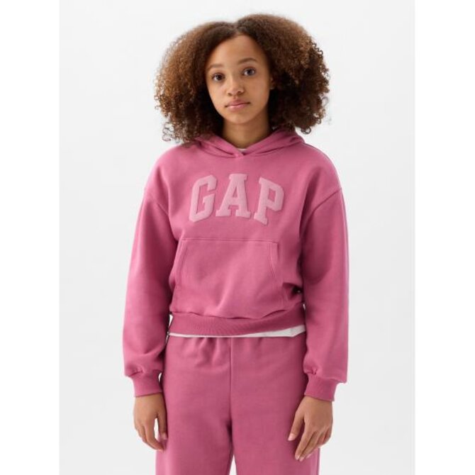 Dětská mikina s logem Růžová, XS