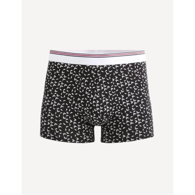 Bavlněné boxerky Mitch Černá, L