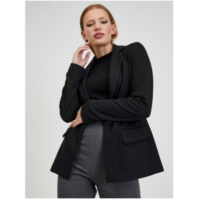Černé dámské sako Černá, 36