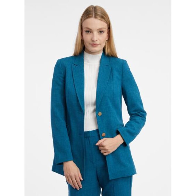 Modré dámské sako Modrá, 38