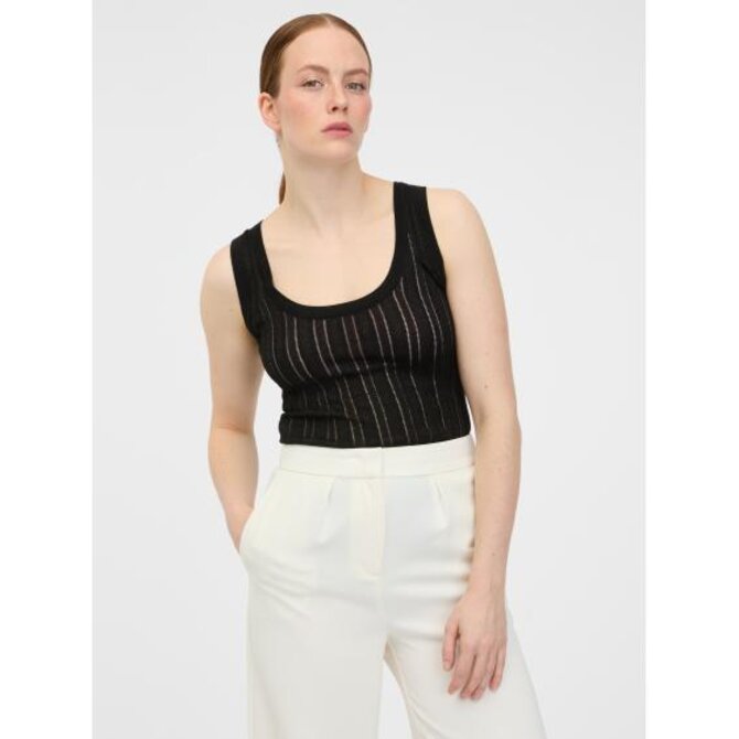 Černý dámský top Černá, M