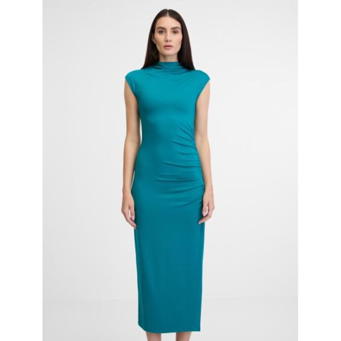 Modré dámské šaty Modrá, L