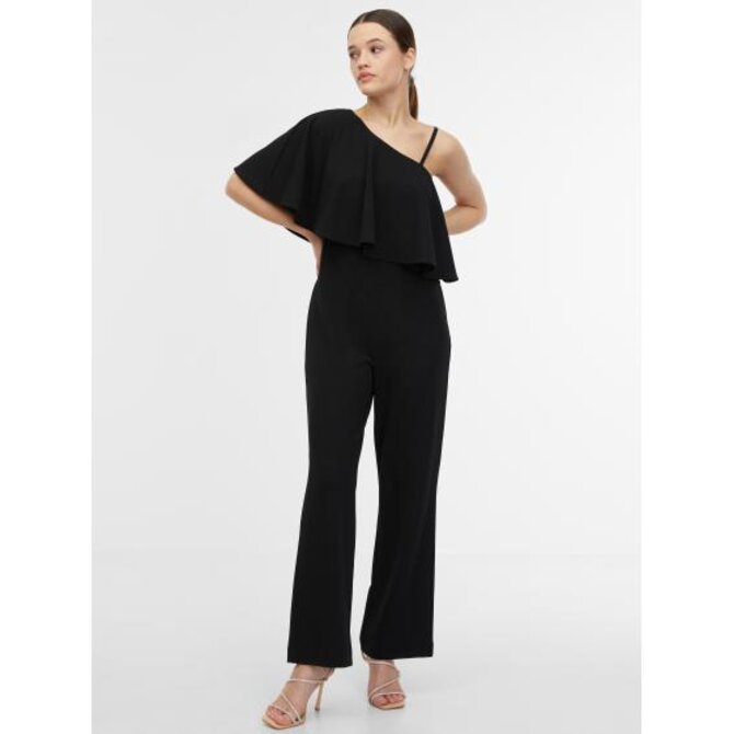 Černý dámský overal Černá, 36