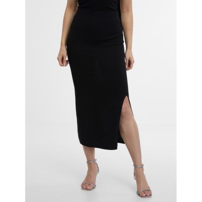 Černá dámská sukně Černá, S