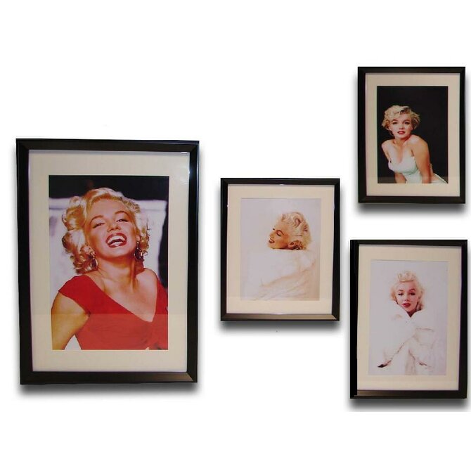 Obraz "Marylin/color" 33x45x3-sklo/4dr.