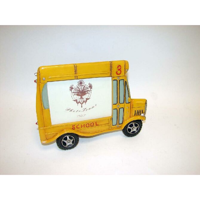 Fotorámeček "SCHOOL BUS" 39x15x2cm