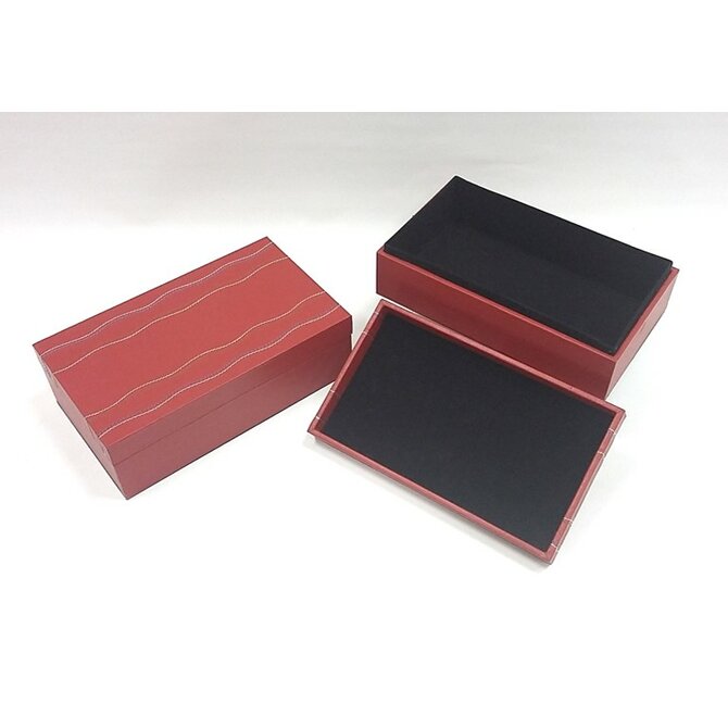 Krabice "PU RED" 20x11x7cm