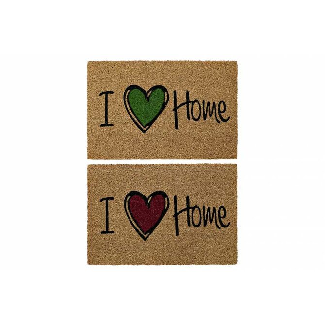 Rohožka "I LOVE HOME" 60x40x1.5/2dr.
