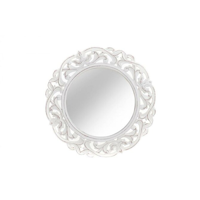 Zrcadlo "ROUND WHITE" MDF 60x5x60cm