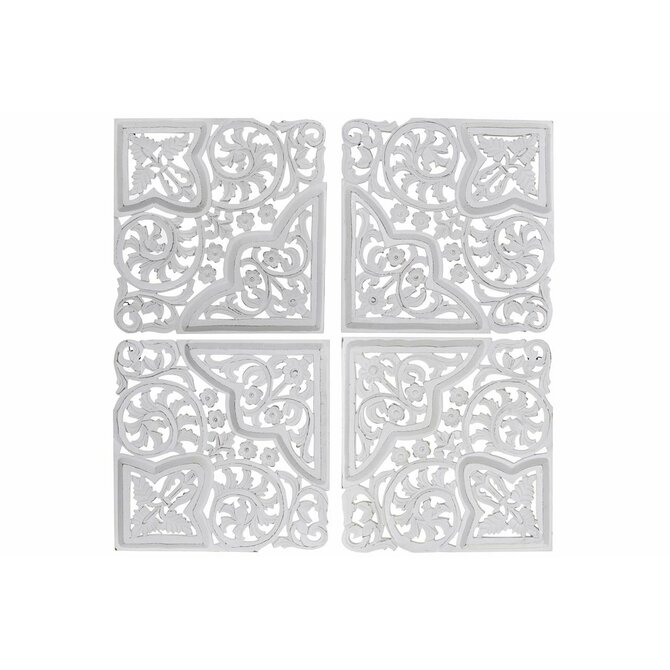 Set 4ks dekorací "MANDALA" 90x3.5x90cm