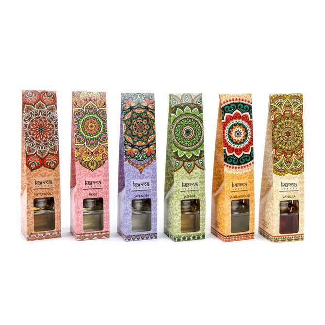 Bytový difuzér "MANDALA" 60ml/6dr.