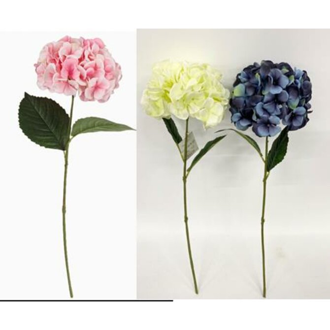 Umělá květina hortenzie 25x15x68/3b.