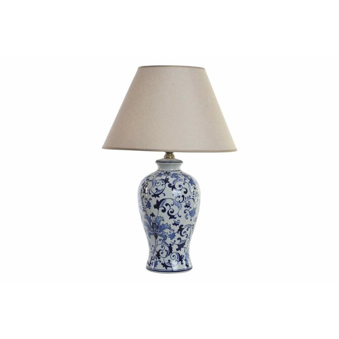 Stolní lampa FLORAL BLUE porcelán 40x60