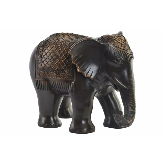 Soška slon "DARK" 29.5x21.5x23cm - resin