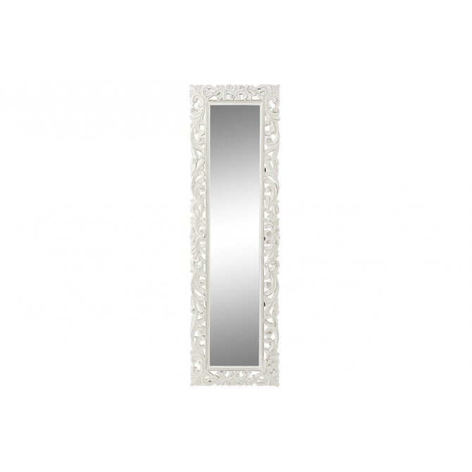 Zrcadlo "MANGO WOOD WHITE" 44x3x151cm
