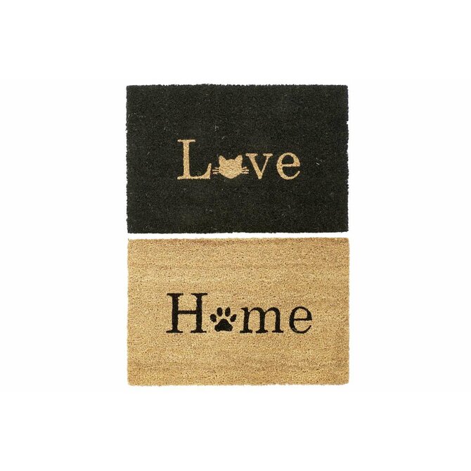 Rohožka "HOME&LOVE" 60x40x1.5/2dr.