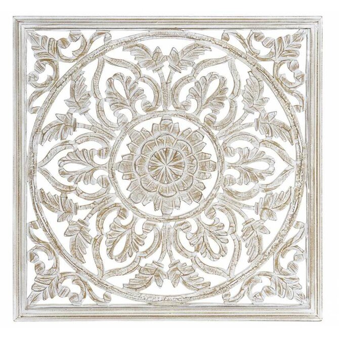 Dekorace na zeď "MANDALA" 60x2x60/MDF