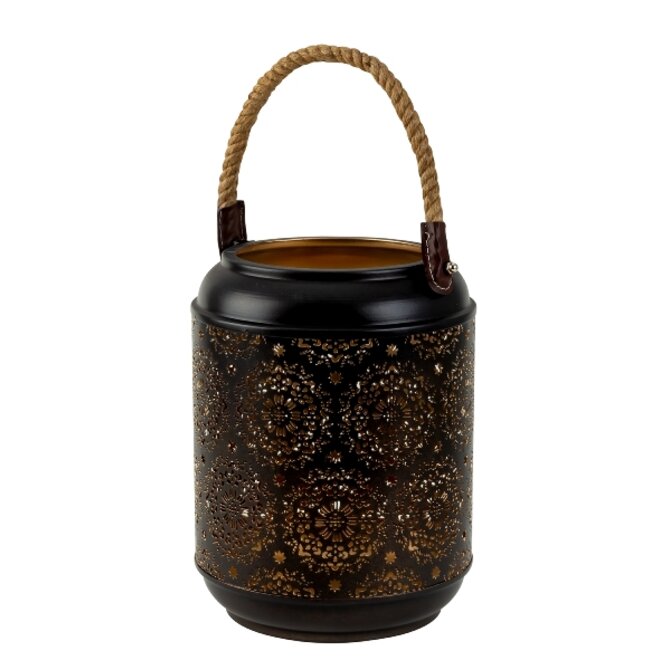 Svícen "LANTERN BLACK" 26cm