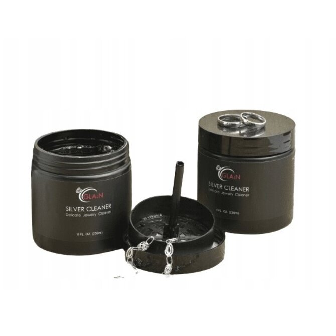 Čistič stříbra Glain 236 ml s ponorným košíkem