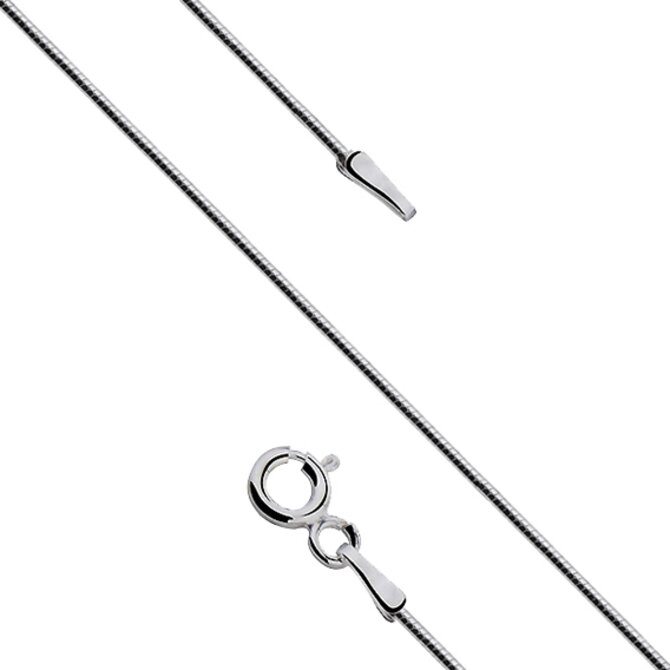 Klenoty Amber Stříbrný řetízek - tenké lanko 38 cm 8LATI020 stříbro Ag 925/1000