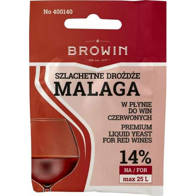 Browin Vinné kvasinky tekuté MALAGA - 20 ml