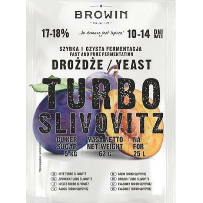 Browin Kvasinky Turbo Slivovitz 62g