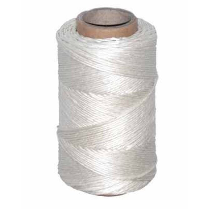 DuraHome Motouz lněný bílý - lesklý  100 g x 120 m