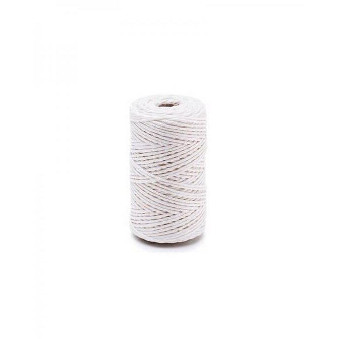 DuraHome Potravinářský motouz lněný bílý - lesklý 50 g x 60 m