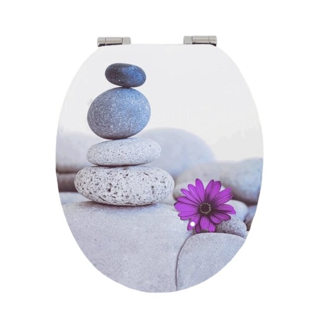 DuraHome Sedátko WC,  STONES, MDF, soft close