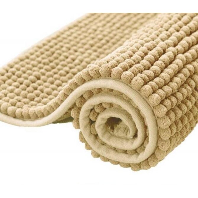 DuraHome Koupelnová předložka CHENILL, 40x60, béžová
