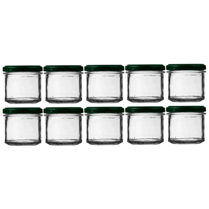 DuraHome Sklenice zavařovací 130ml s víčkem 63, 10ks