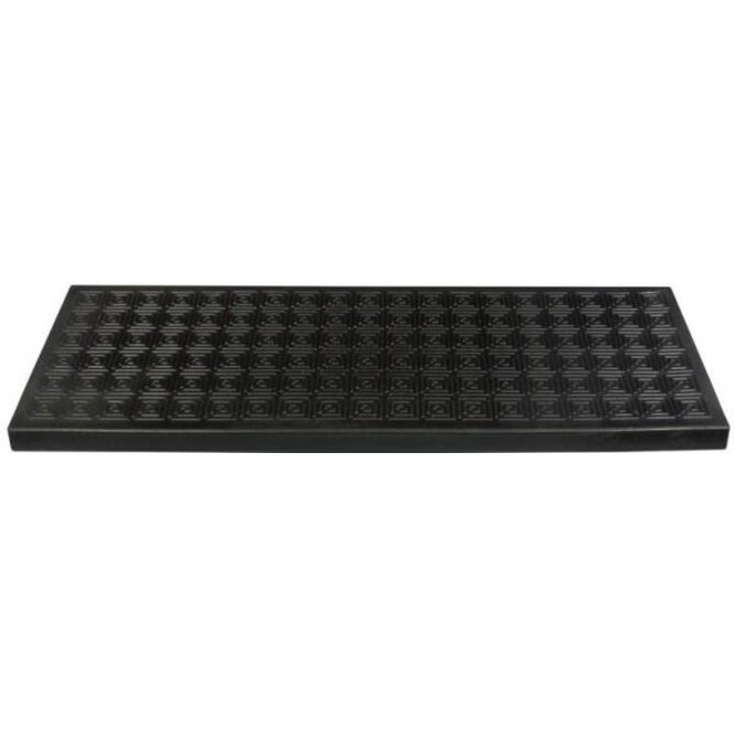 DuraHome Nášlapná schodišťová rohož gumová HUMITE černá 25x75 cm