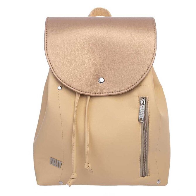 Volnočasový batoh DAG tělová + rosegold Rosegold, Medium