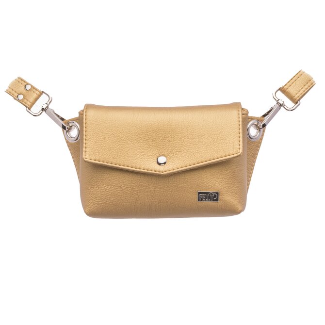 Mini kabelka EMBEE zlatá metalíza Zlatá, Small