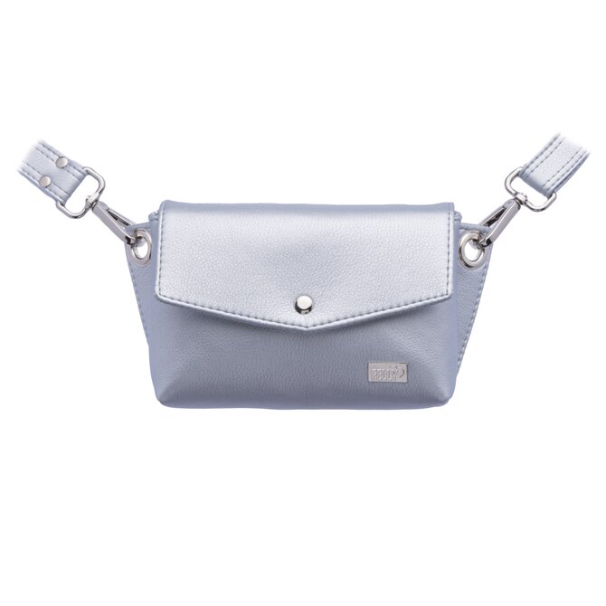 Mini kabelka EMBEE stříbrná Stříbrná, Small